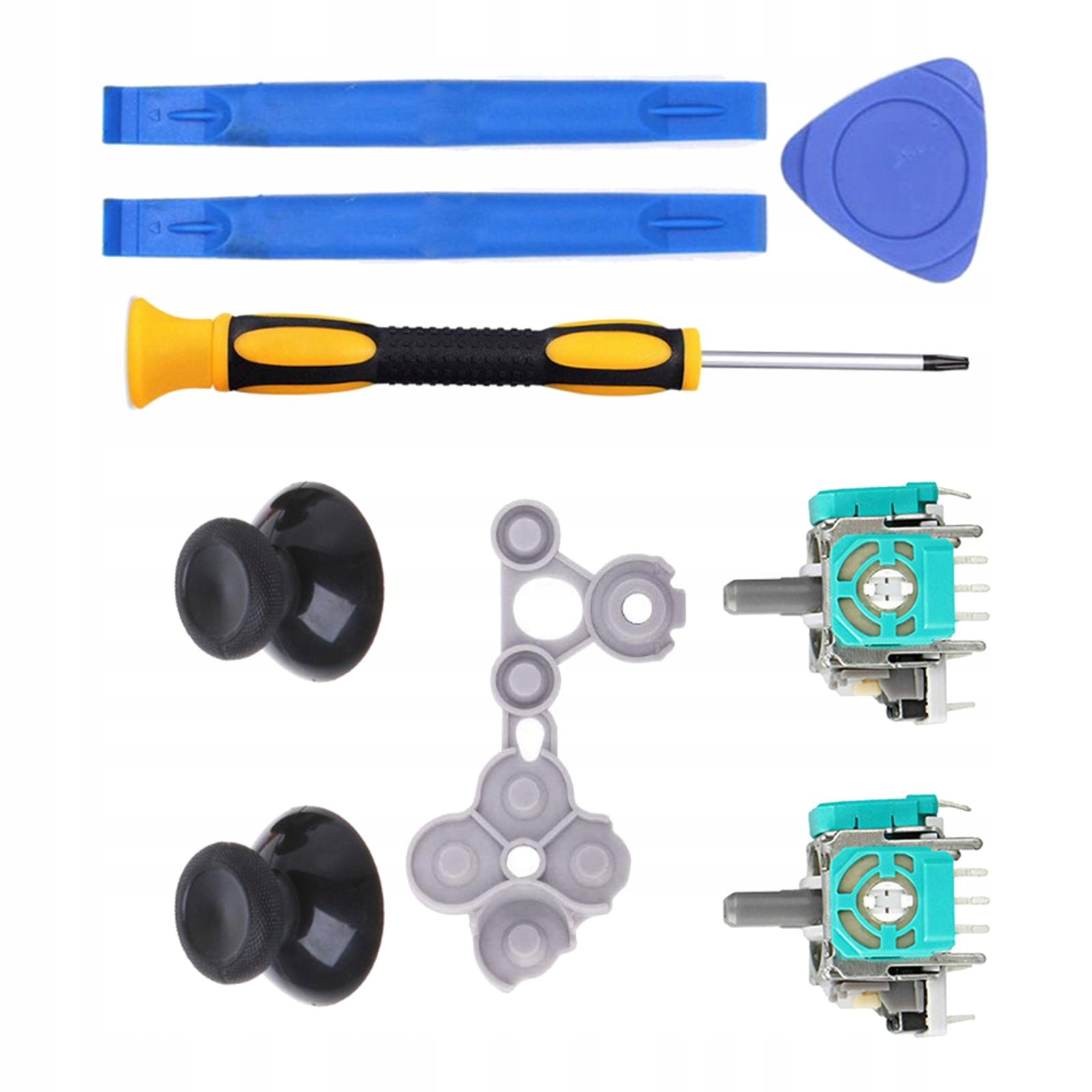 Controller Replacement 3D Rocker Thumbstick Kolor bezbarwny