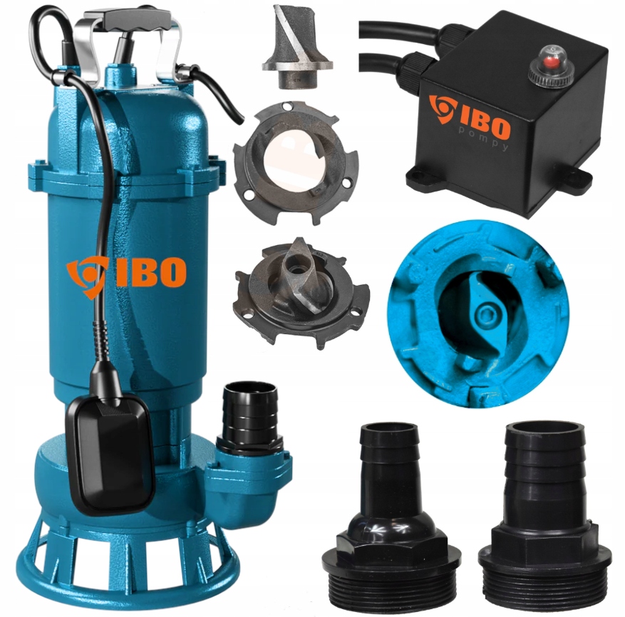 Pompa Zatapialna Furiatka Ctr 1500 Z Rozdrabniaczem Do Szamba Brudnej Wody