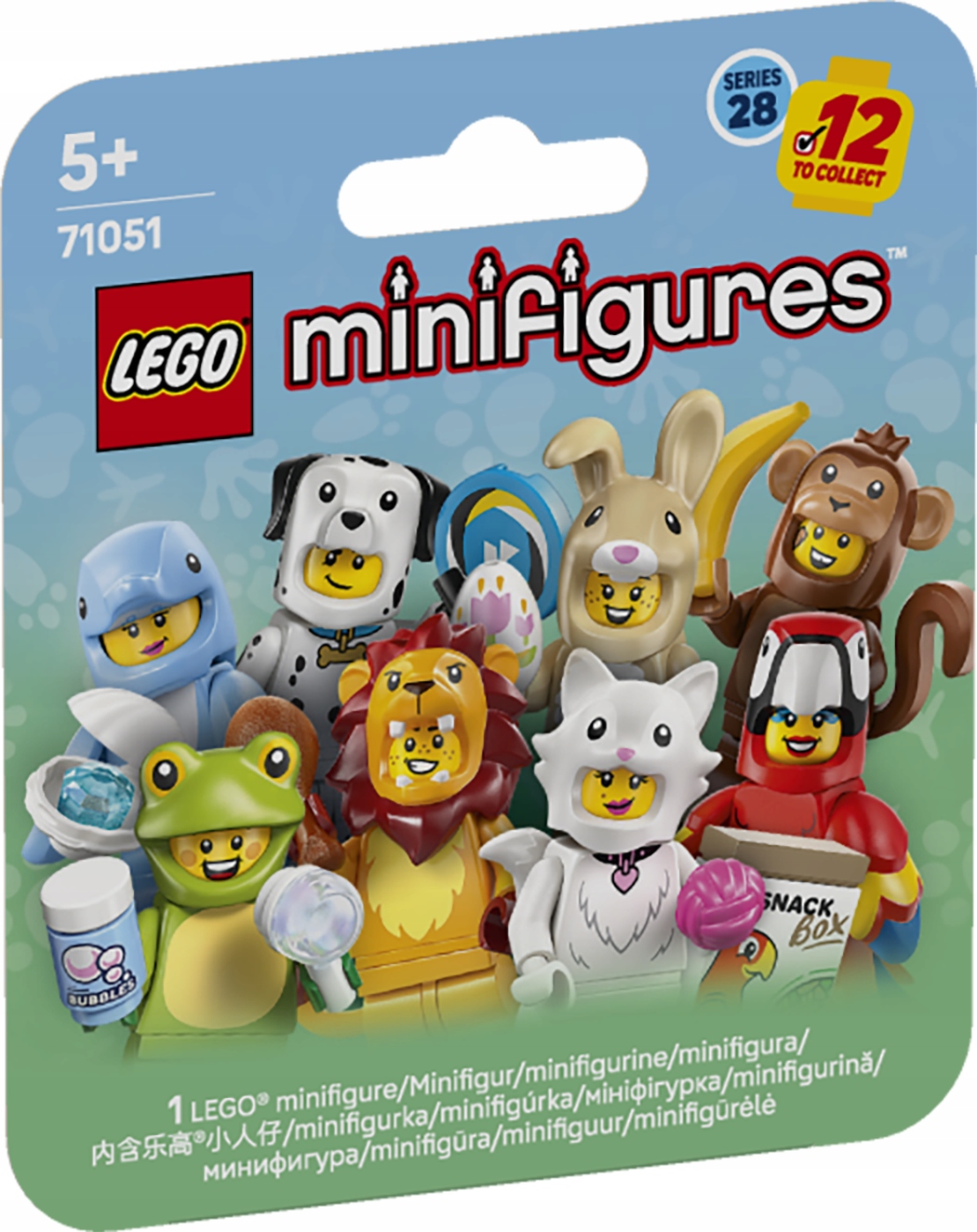 Lego Minifigures Série 28 71051 Mininifigurky Komplet 12 figurek Zvířátek