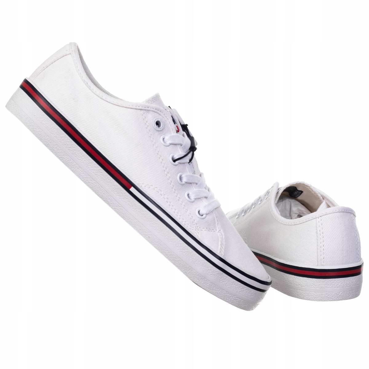

Tommy Hilfiger Damskie Trampki Essential White r37