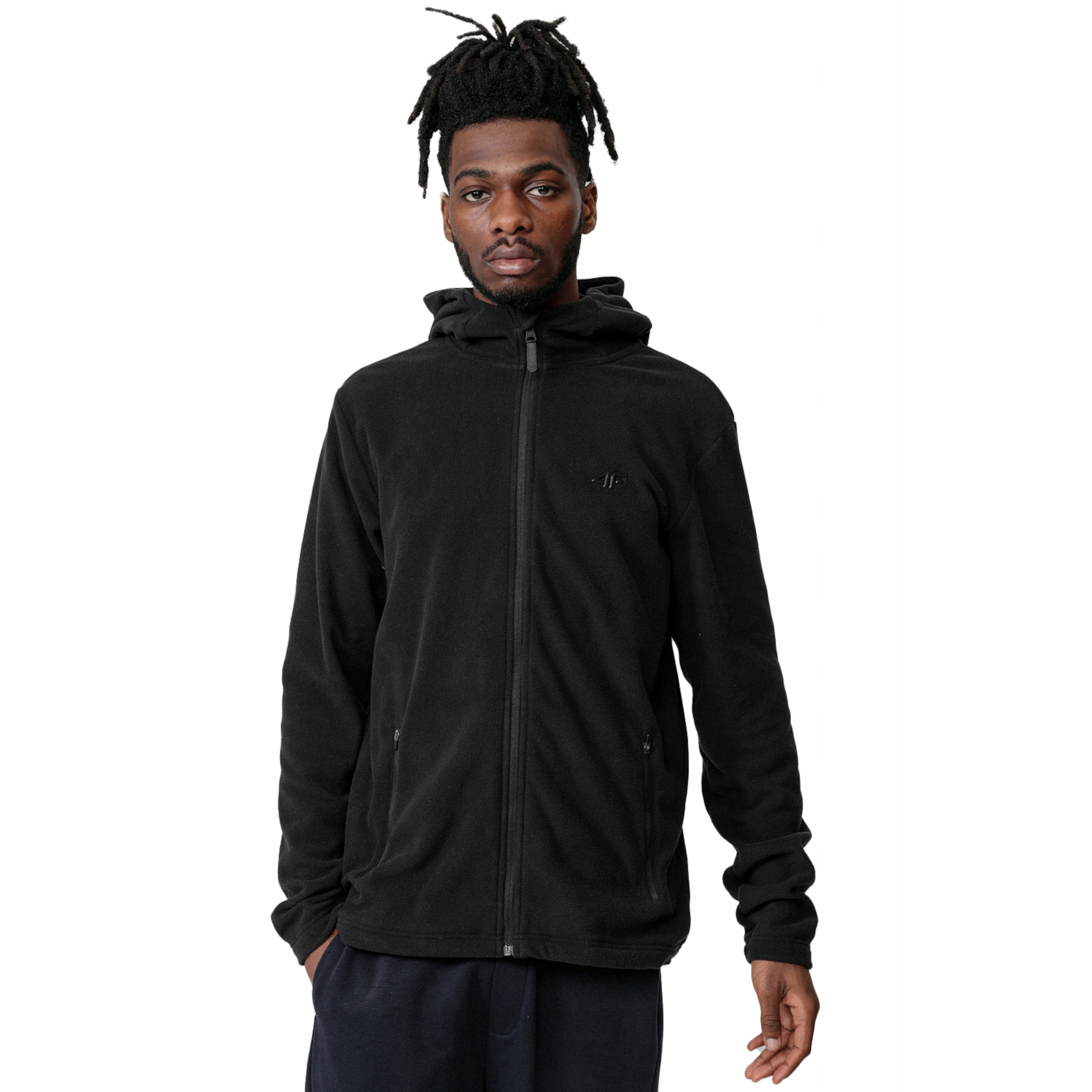 POLAR MĘSKI 4F BLUZA POLAROWA KURTKA KAPTUREM XXL Kod producenta H4Z22-PLM351