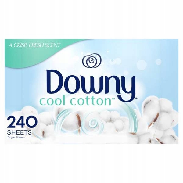 Downy Cool Cotton 240 szt. Chusteczki do suszarek