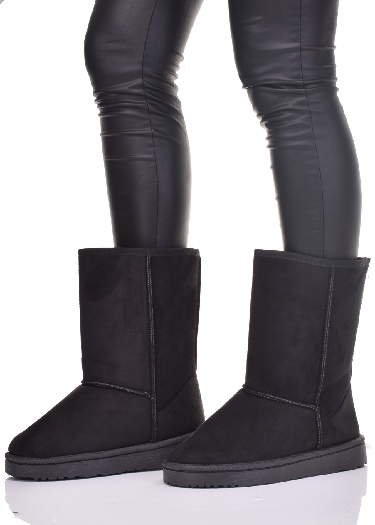 MUKLUKI DAMSKIE ŚNIEGOWCE OCIEPLANE BUTY ZIMOWE WYSOKIE Rozmiar 38