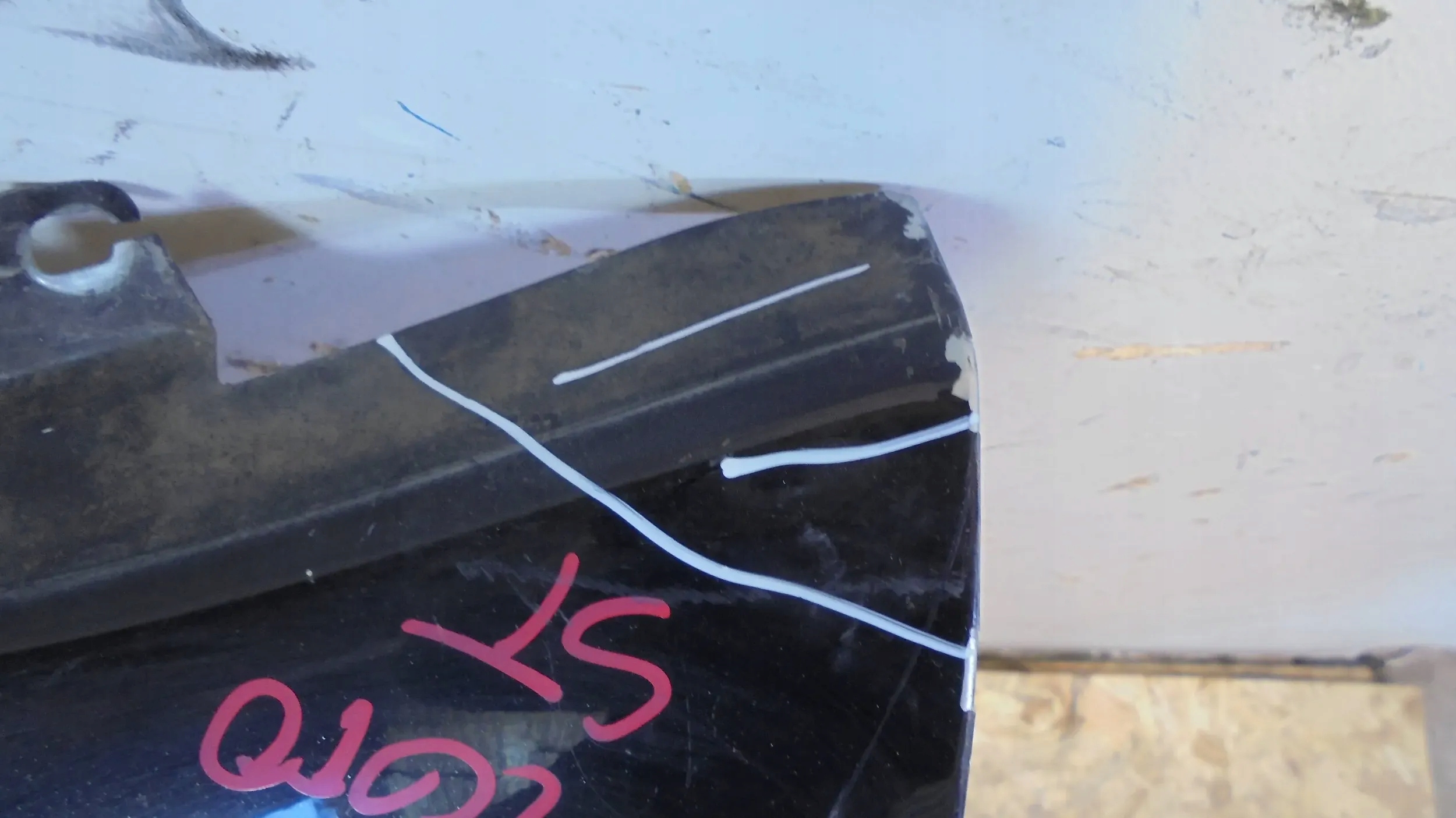 fender front left Ford Fiesta MK7 08