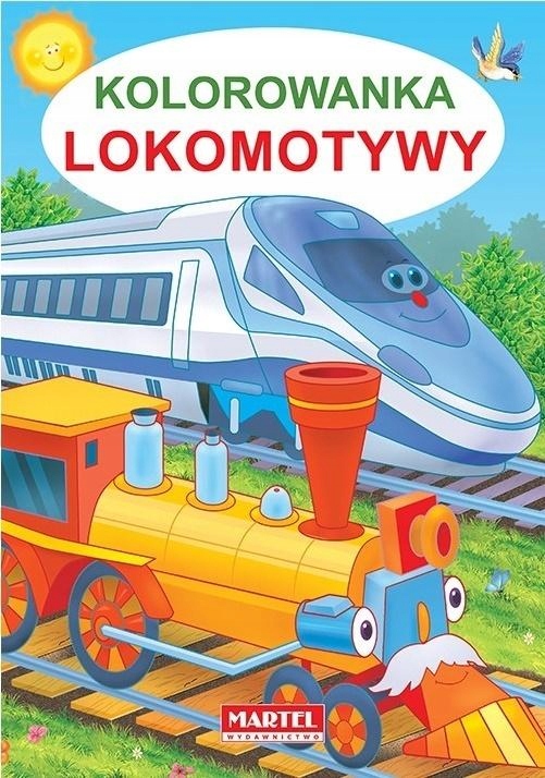Kolorowanka malowanka Lokomotywy, Martel