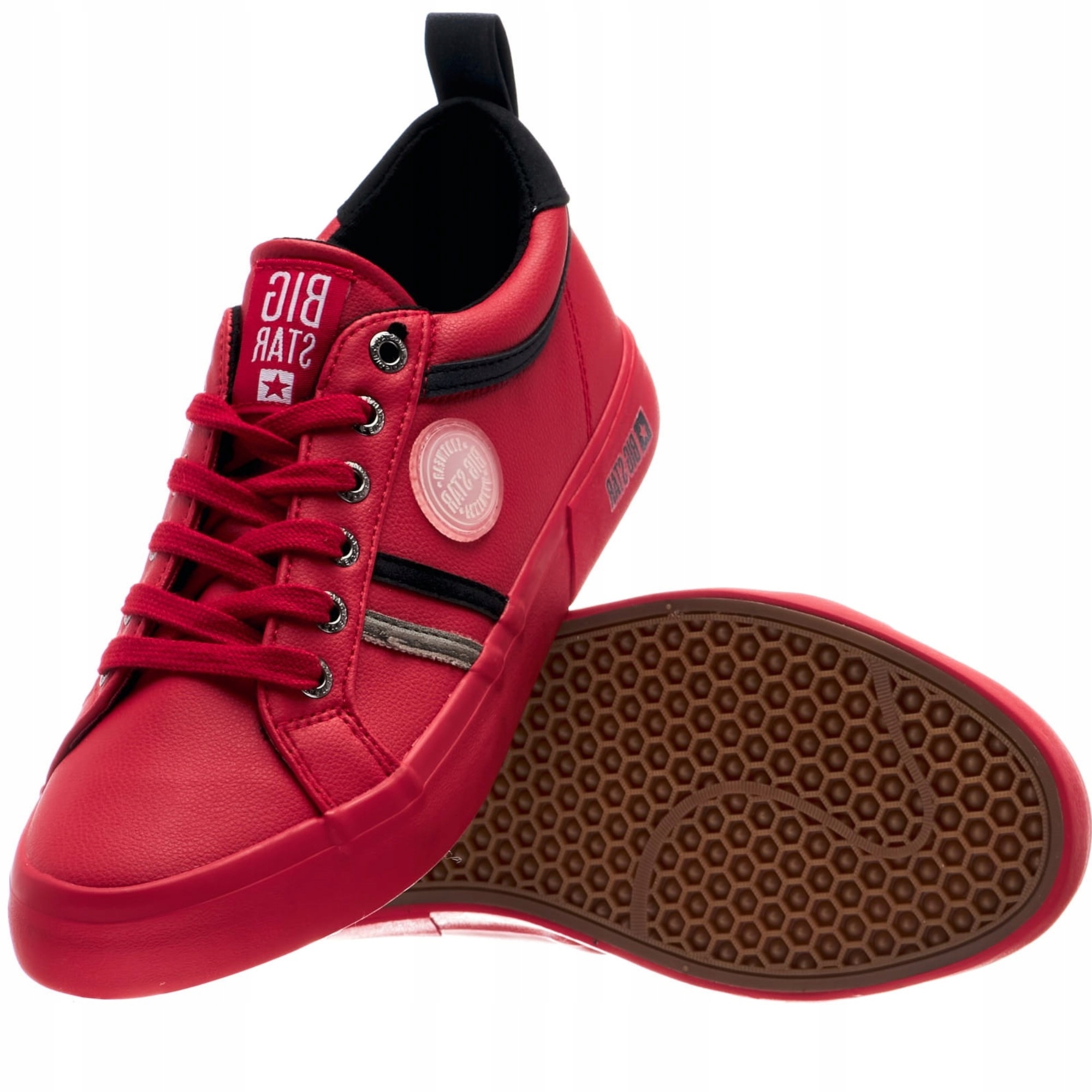 

Trampki Big Star GG274189 Czerwone Eko R39