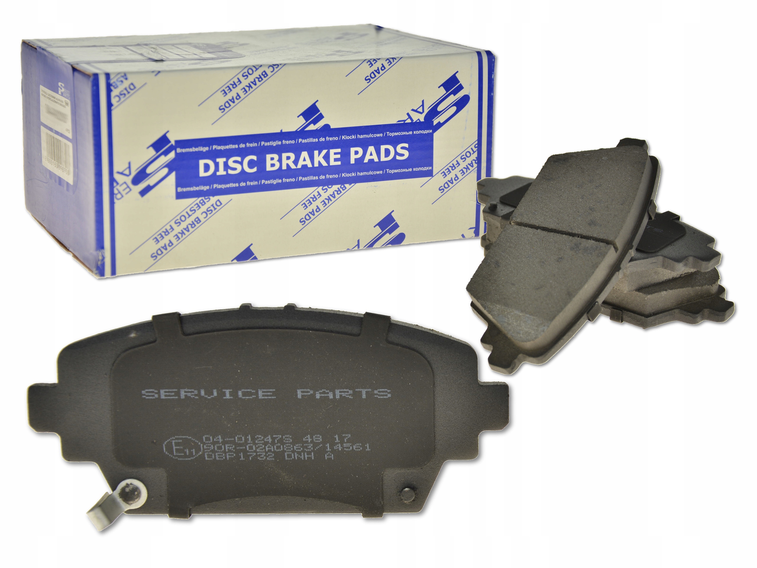 04-01247S - NISSAN PRIMERA P12 01-07 1.6 і колодки передні Легниця