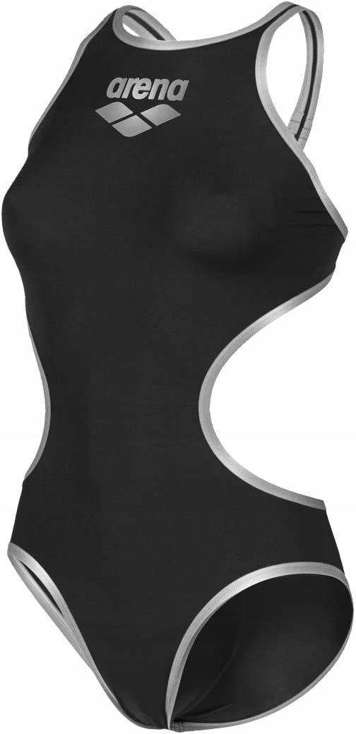 ARENA ONE BIGLOGO STRÓJ KĄPIELOWY DO PŁYWANIA JEDNOCZĘŚCIOWY CZARNY R. 32