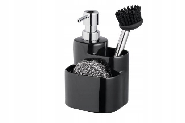 

Dozownik 4 Kitchen czarny zestaw 3 el. 07674