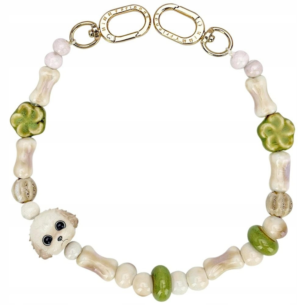 Přívěsek Na Kabelku Handstrap Nimmy New Big Eye Cute Pets 2.0 Hnědý