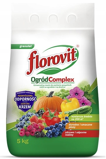 

Florovit nawóz granulowany Ogród Complex 5 kg