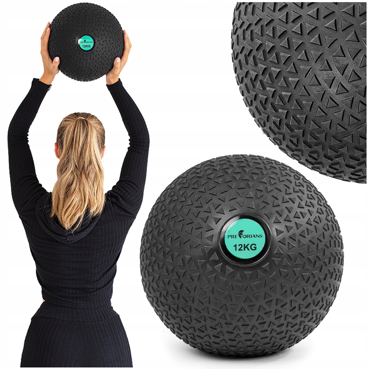 Rehabilitační Míč Lékařský Tréninkový Pro Cvičení Slam Ball 12 Kg