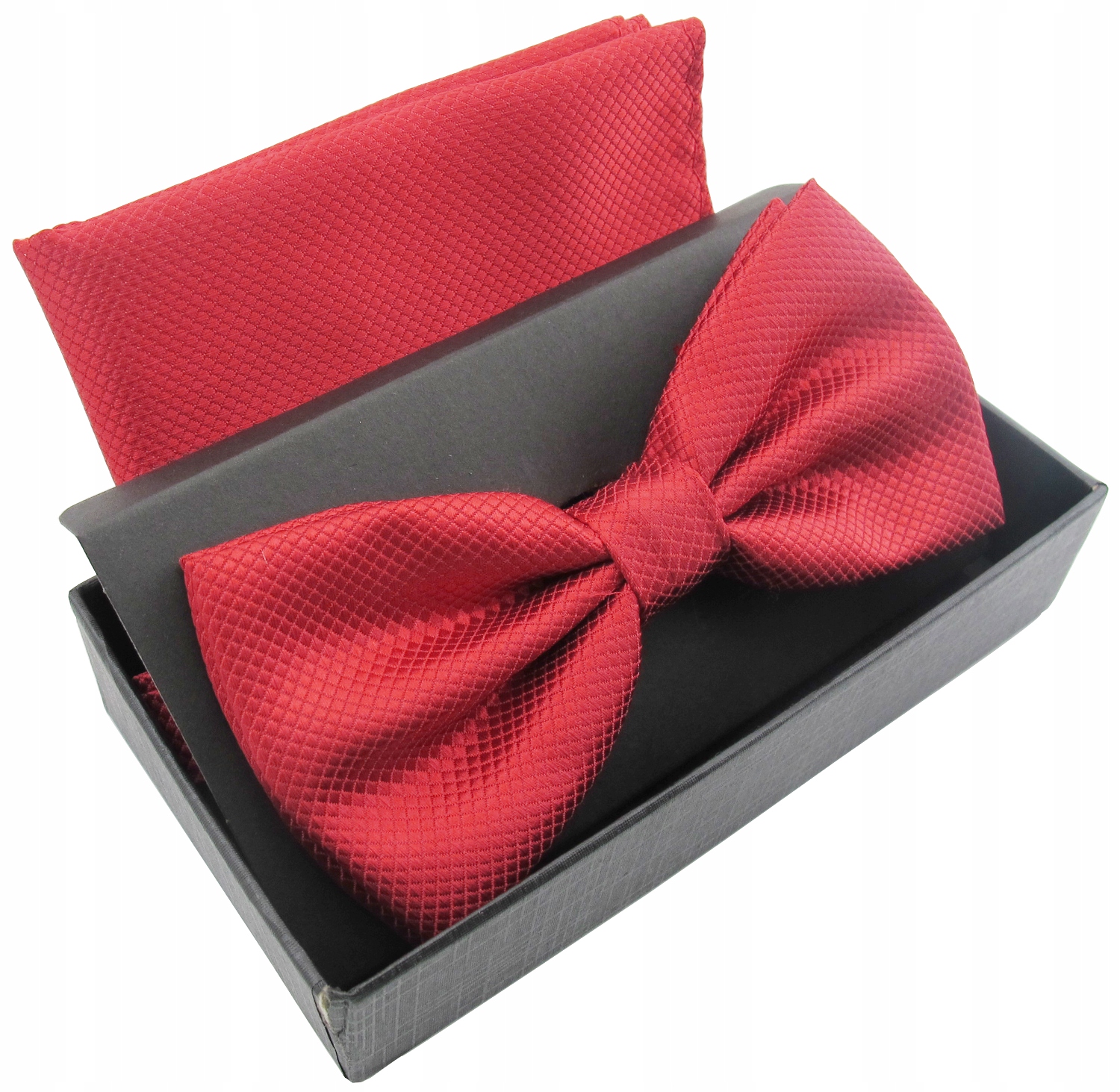 Muszka MUCHA MĘSKA + POSZETKA Czerwona.