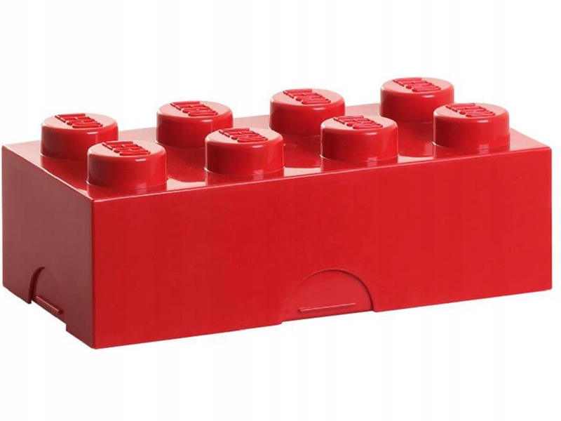 

Pojemnik na Lego klocek Brick 8 Czerwony 40041730
