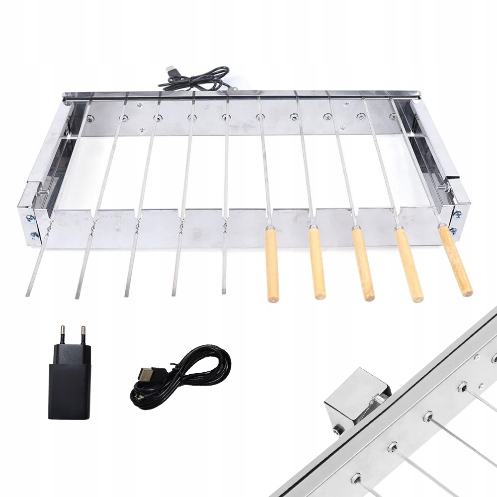 Šamponové Špízy 12 Ks Na Stojanu Inox Grill Set