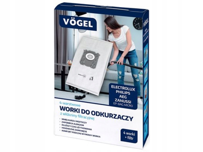 

Worek do odkurzacza Vögel Ep-bag Micro (4 sztuki)