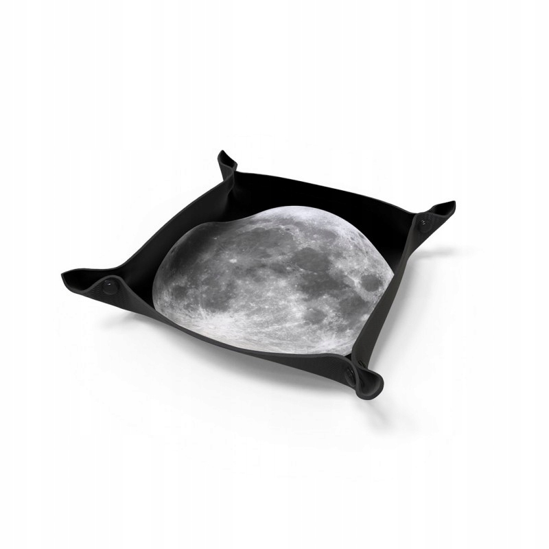 DICE TRAY TACKA NA KOŚCI KSIĘŻYC 22x22CM