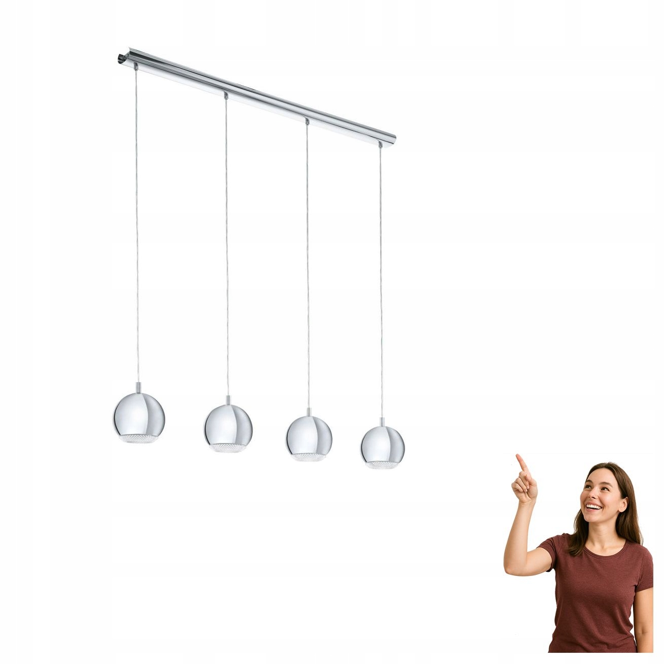 Závesná lampa Conessa 95912 Eglo