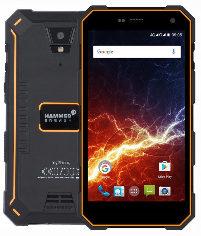 Смартфон Hammer Energy 2 ГБ / 16 ГБ 4G (LTE) оранжевый