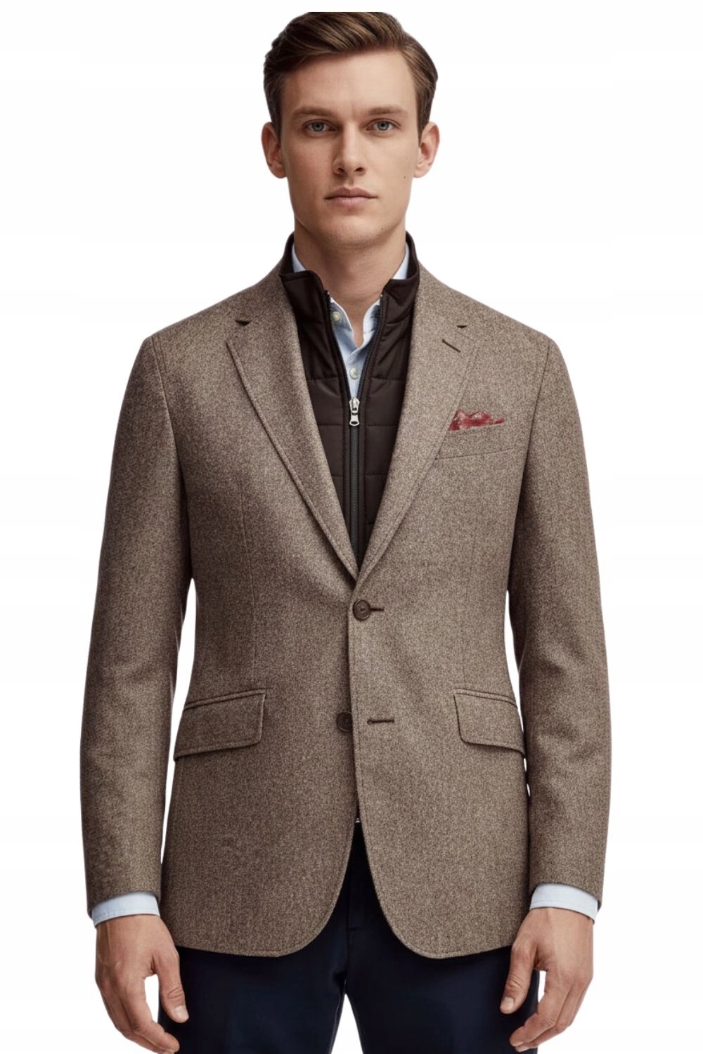 Sako Hackett 100% vlna s prošívanou, odnímatelnou vložkou vel. XL 44R