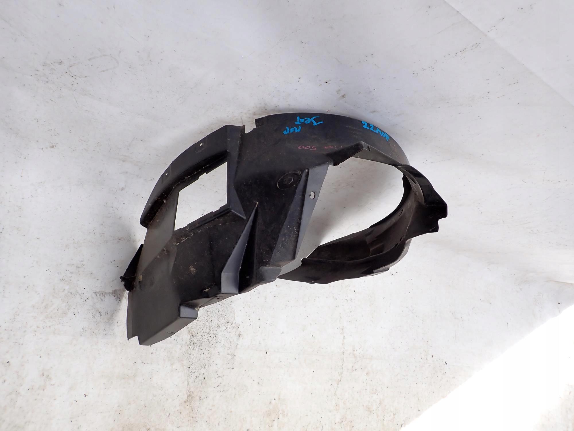 FIAT 500 07-15 mudguard front front right