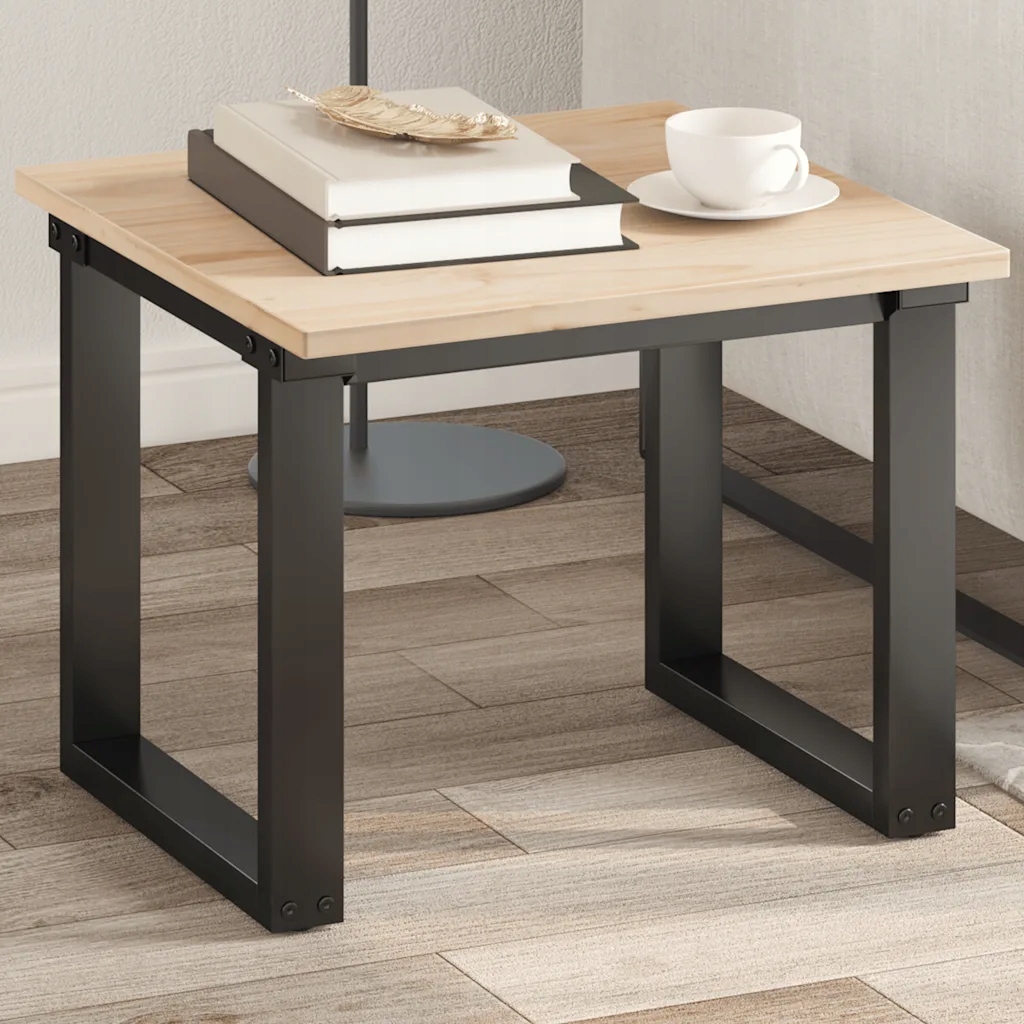Stolní deska 50 x 50 x 1,7 cm čtvercová masivní borové dřevo Hnědá 847410