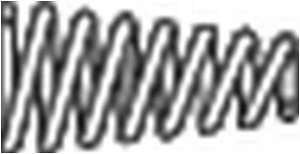 Пружина вихлопної системи BOSAL 251-860