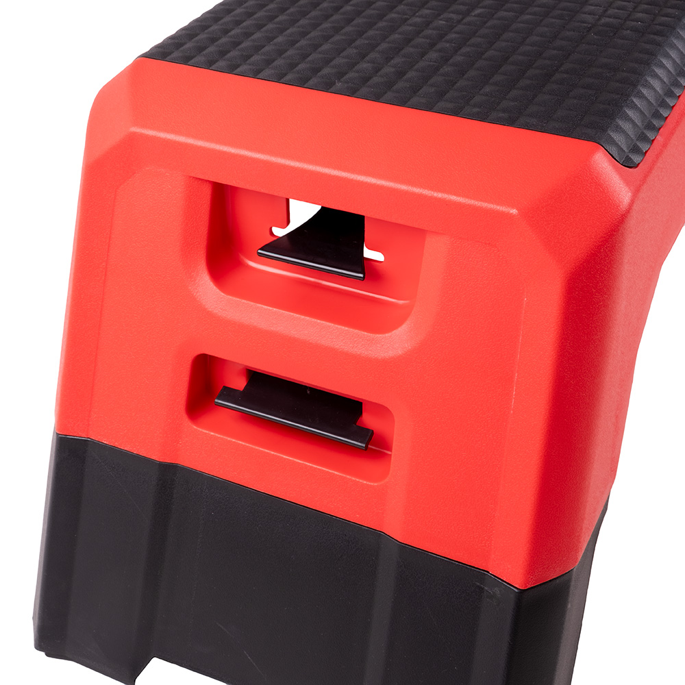 Antypoślizgowy Step regulowany z funkcją ławki 2w1 inSPORTline AeroBench Długość 98 cm