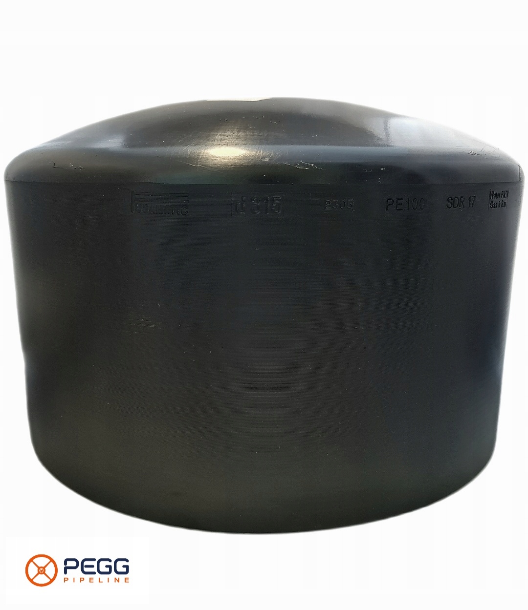 Čelová krytka PE100 SDR17 315 Fusion