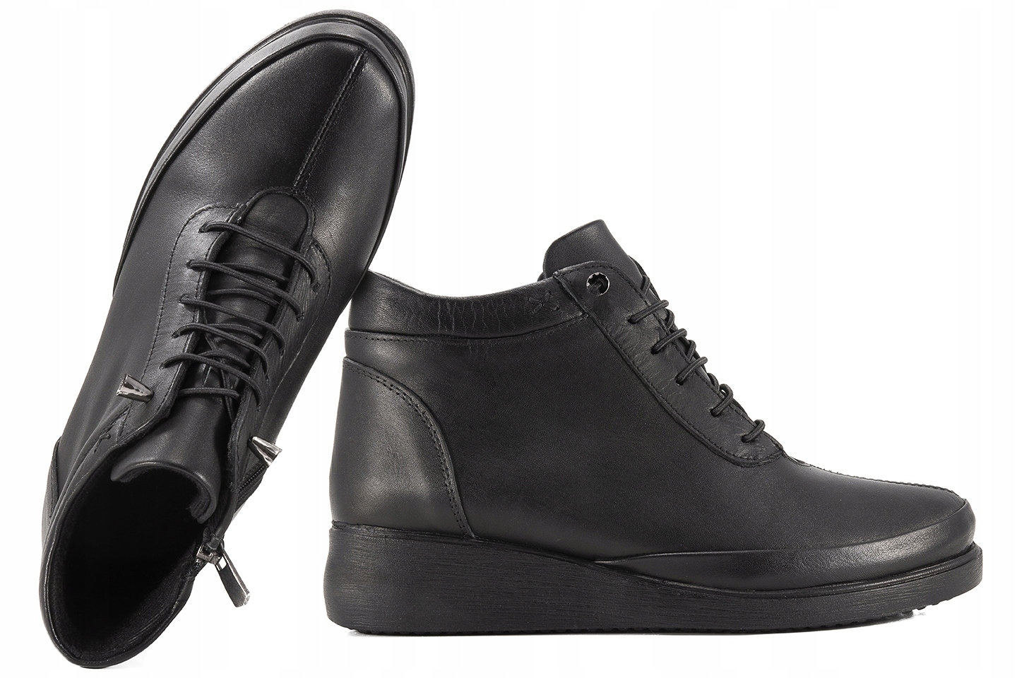 Loretta Vitale 7901 Boty Zateplené Kotníkové Boty kůže