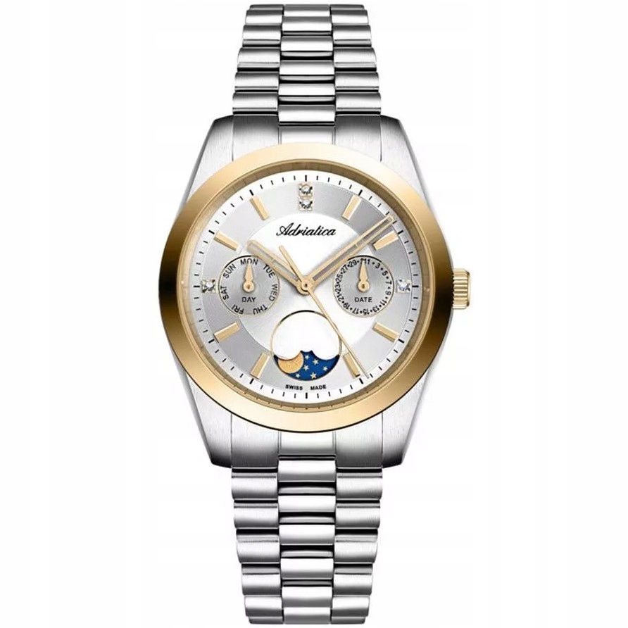 Dámské hodinky Adriatica A3802.2113QF stříbrné