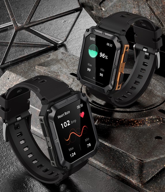 CUBOT C2OPRO SMARTWATCH PANCERNY PULS ROZMOWY TEL Wodoszczelność tak