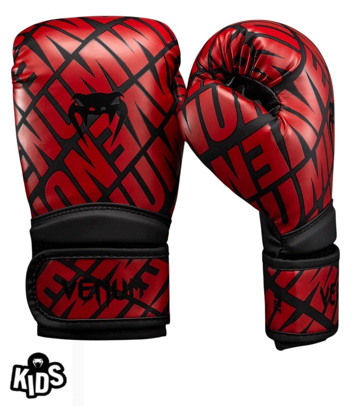Venum Rękawice Bokserskie Dla Dzieci Contender 1.5 Xt 3D Kids Black/Red 8OZ