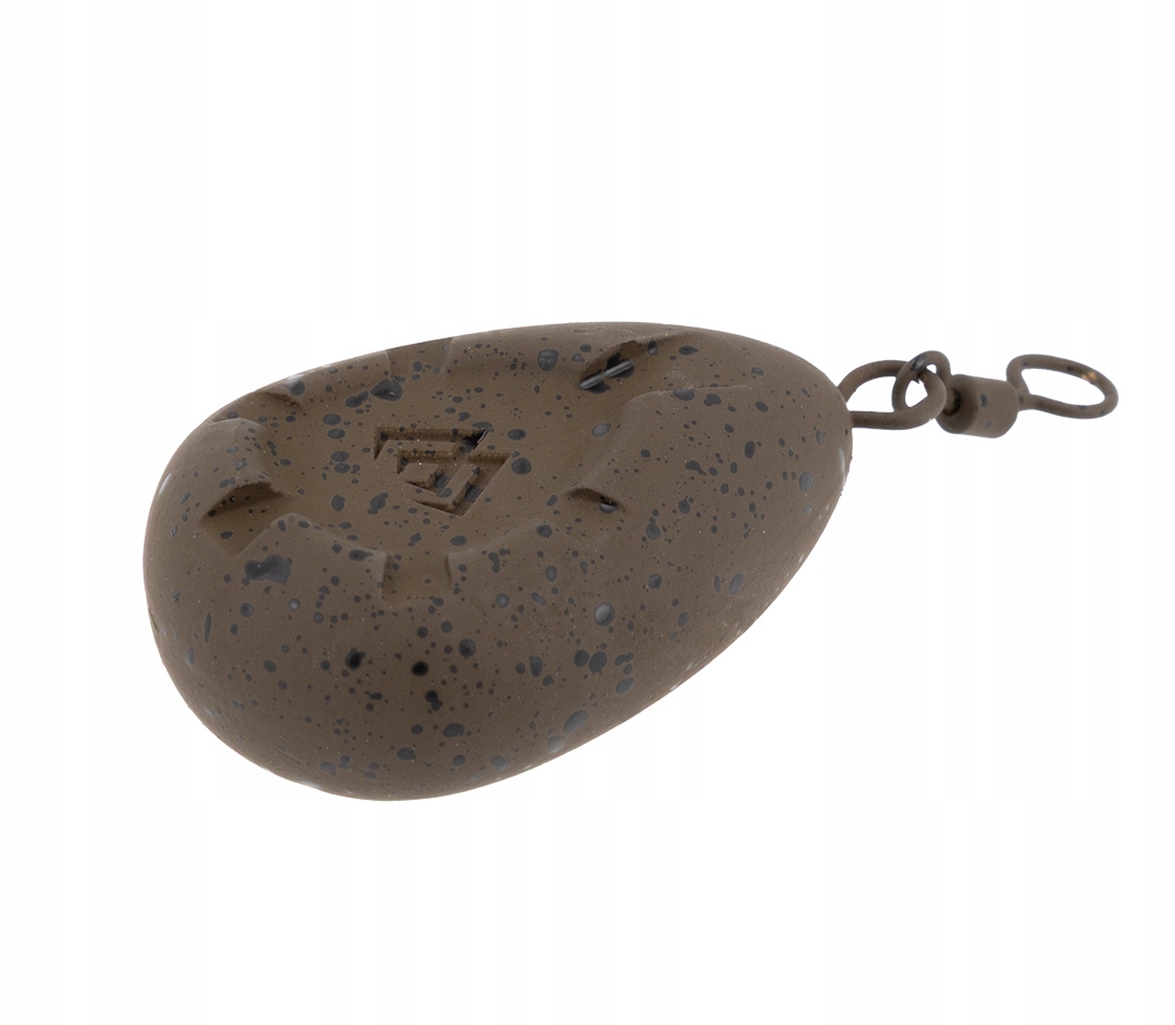 Ciężarek karpiowy 57 g 2.0 oz Flat Pear z krętlikiem płaska gruszka Mikado