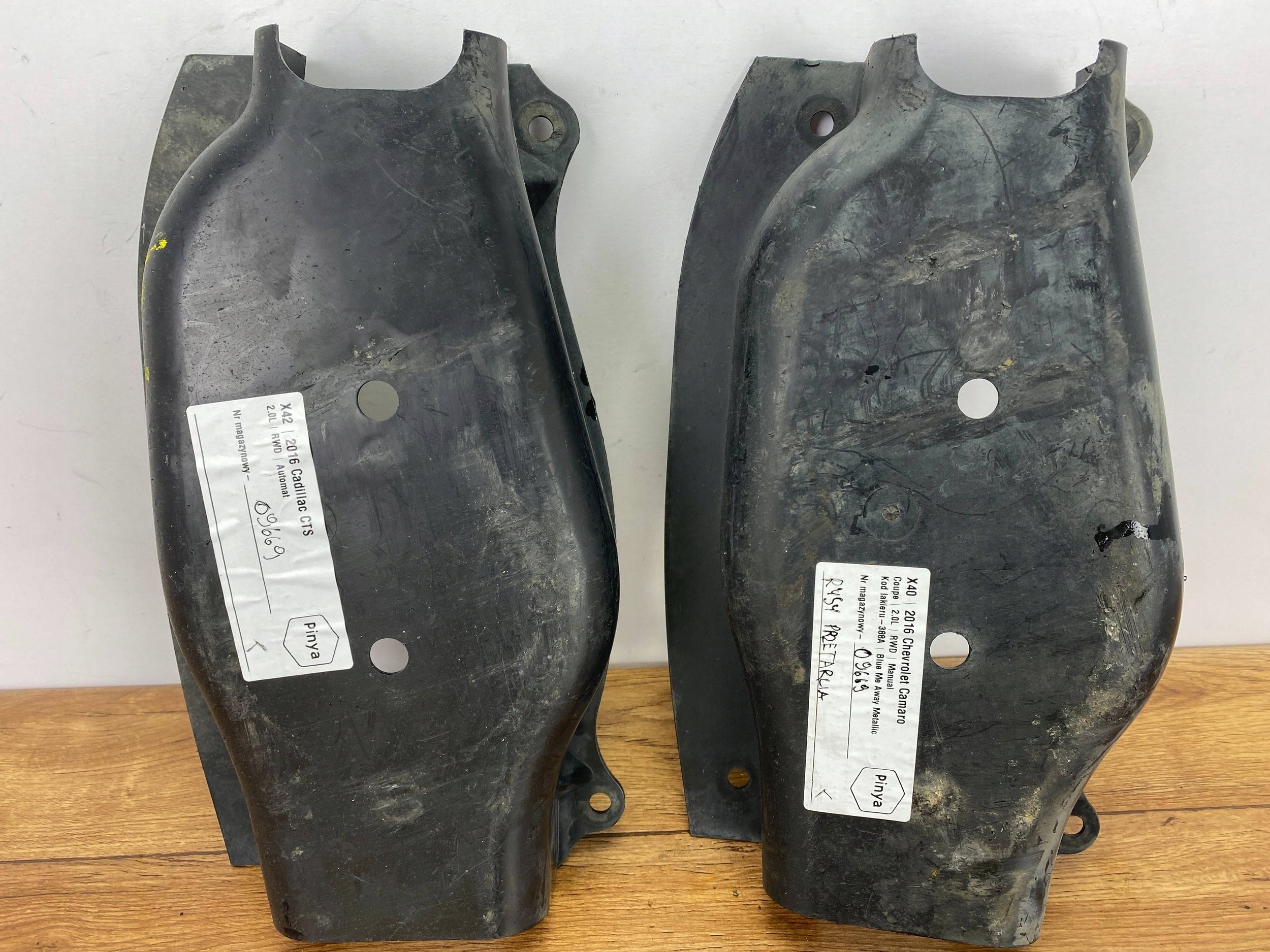 Blende Abdeckung Unterfahrschutz hinten des Querlenkers Chevrolet Camaro 2016+