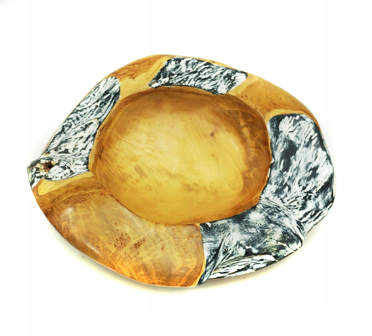 DREWNIANA MISA PATERA Z DREWNA TEKOWEGO TEAK