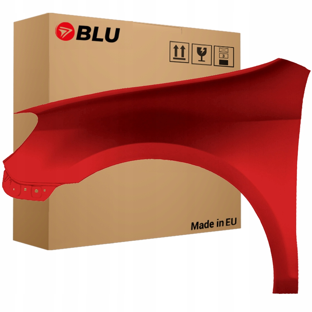 Blu Blatník Vw Golf VI 6 LY3D levý červený 08-16 přední hatchback