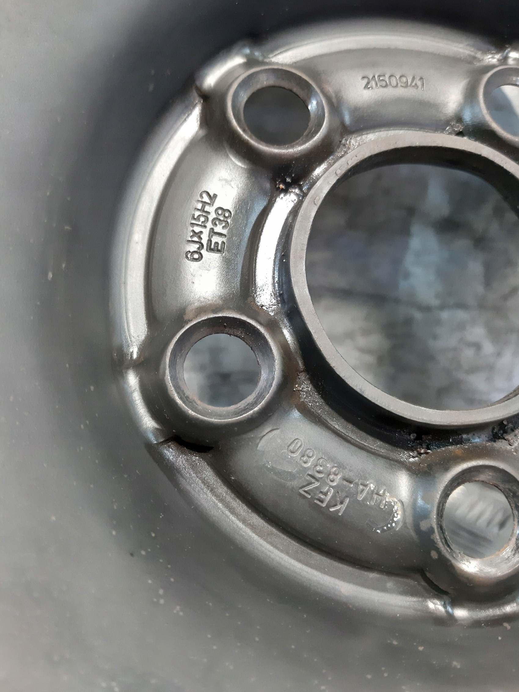 disk stalowa 1x VW 6j R15 5x100 ET38