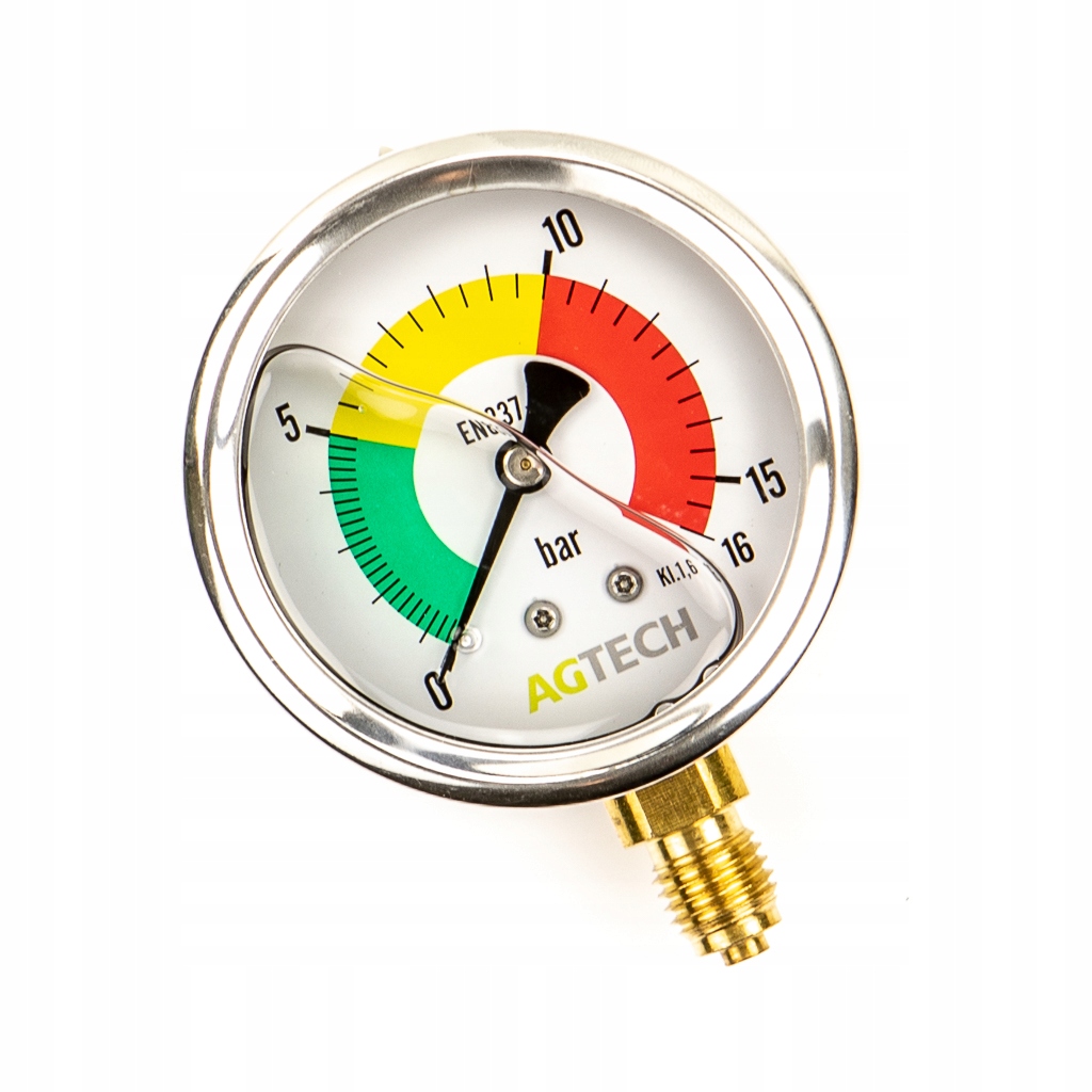 Manometr glicerynowy 16 Bar M12x1,5 634AP20MG za 34,69 zł z Poznań ...