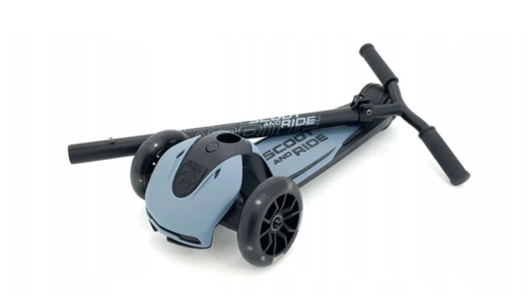 ZESTAW Scoot And Ride Steel HULAJNOGA Highwaykick 5 KASK LED S-M 5+ +GRATIS Rodzaj trójkołowa