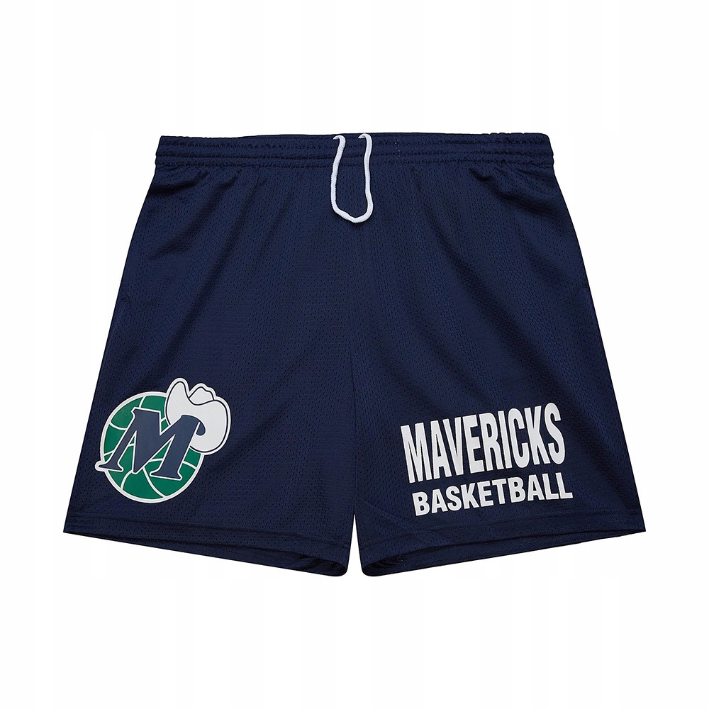 Spodenki Mitchell & Ness VINTAGE LOGO DALLAS MAVERICKS NAVY - 2XL