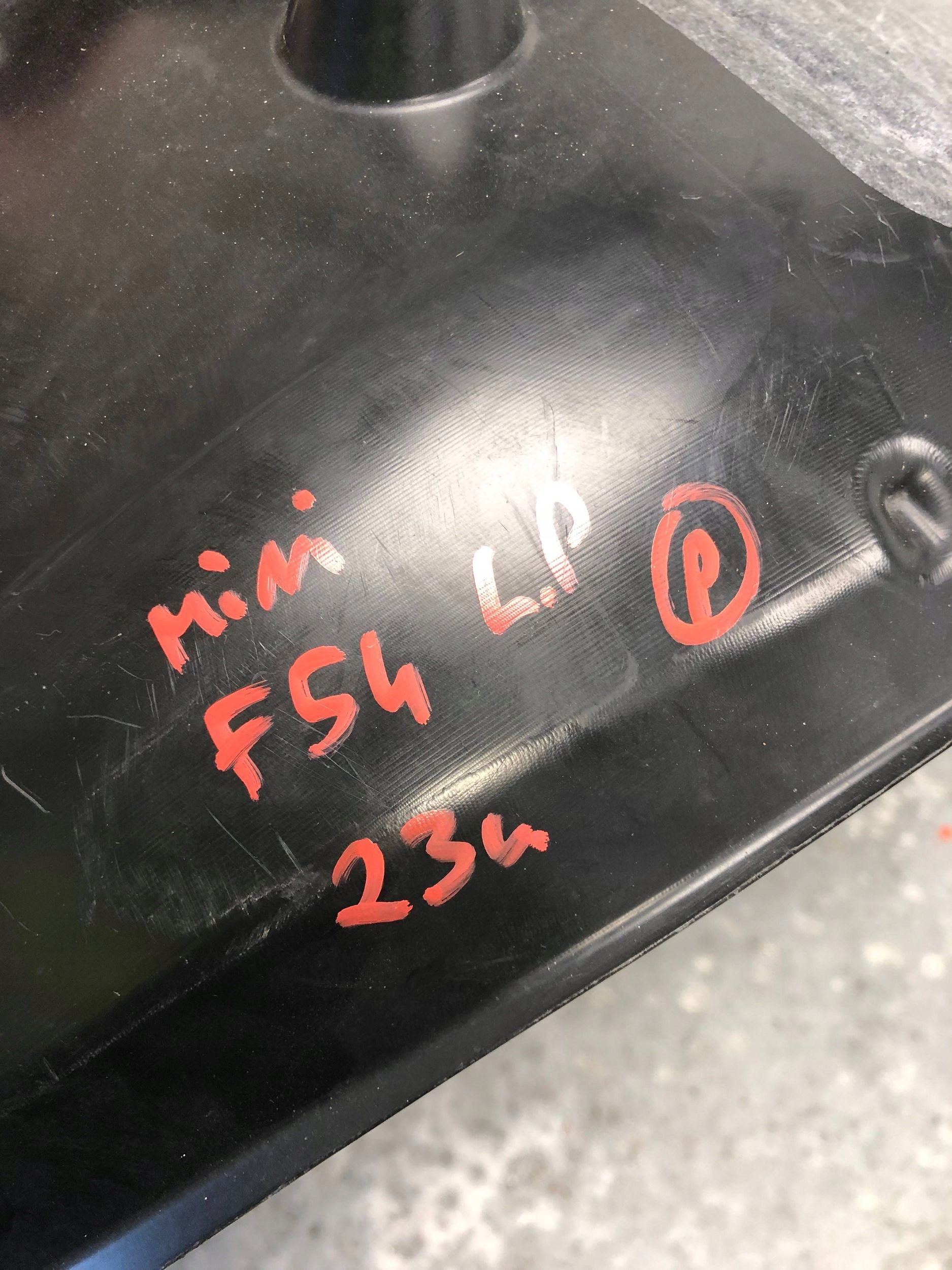 mudguard left front MINI F54 7346035