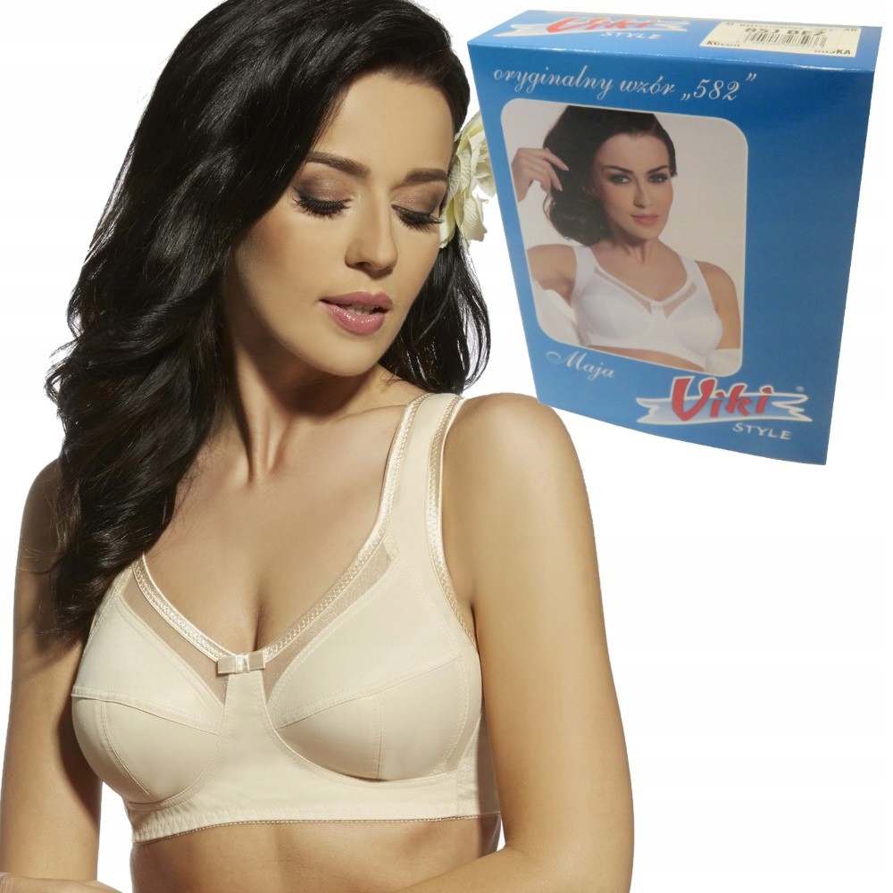 Viki 582 biustonosz Maja miękki duże rozmiary