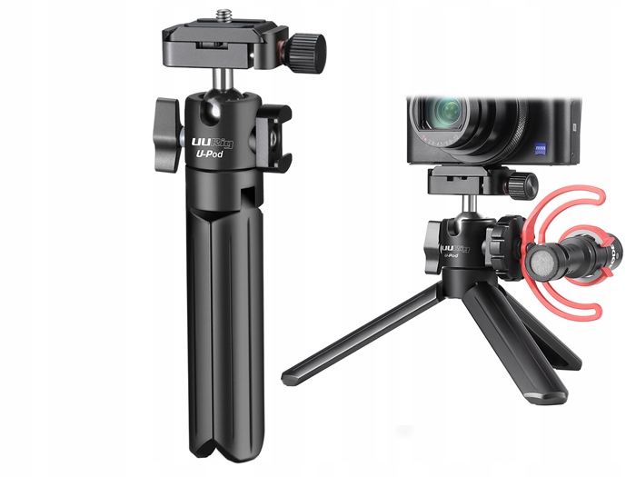 Stativ Aluminium Stopka Sáňky Iso Ulanzi U-Pod pro Canon Nikon Sony Pentax