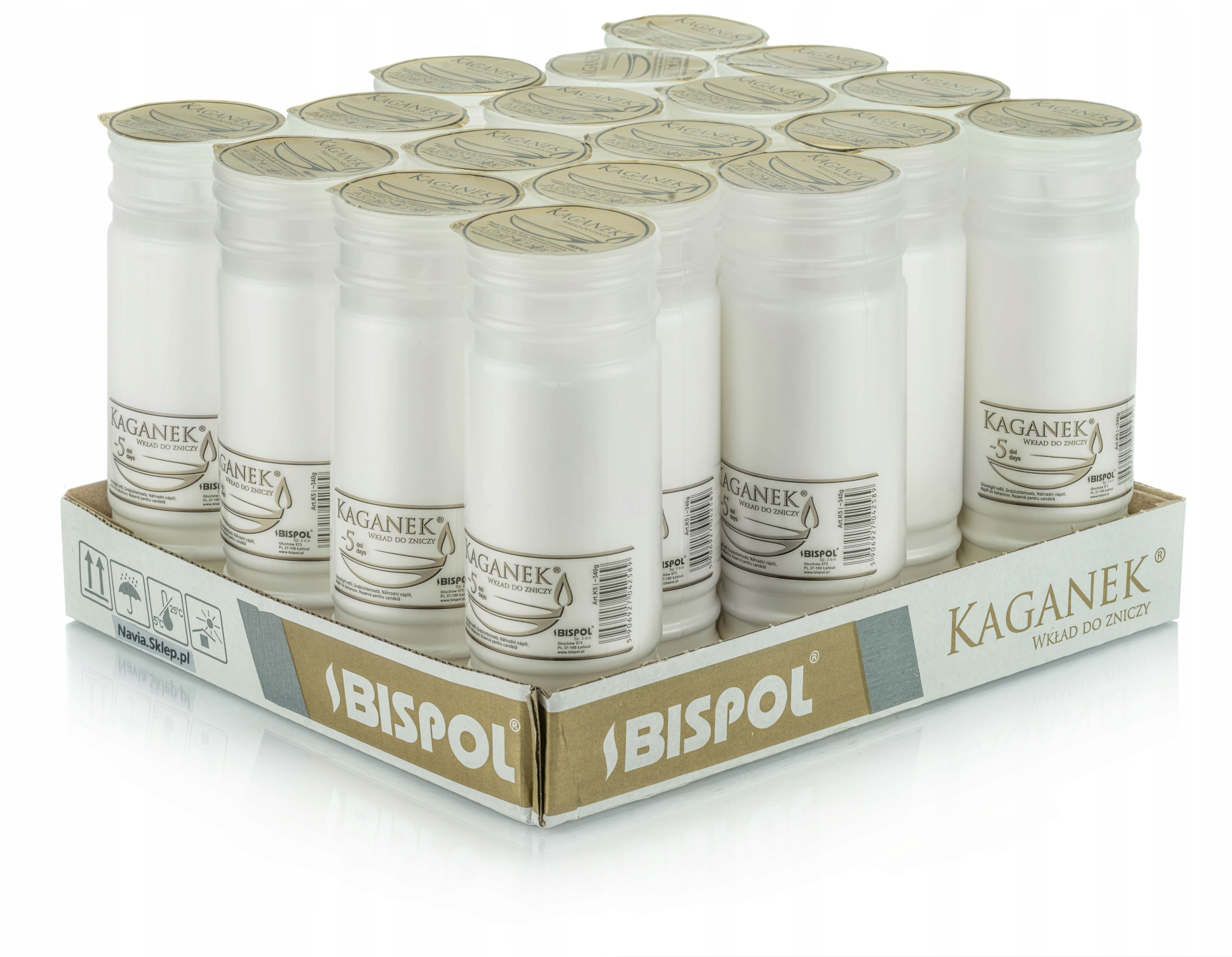 Bispol Kaganek K5 Wkład parafinowy 5 Dni