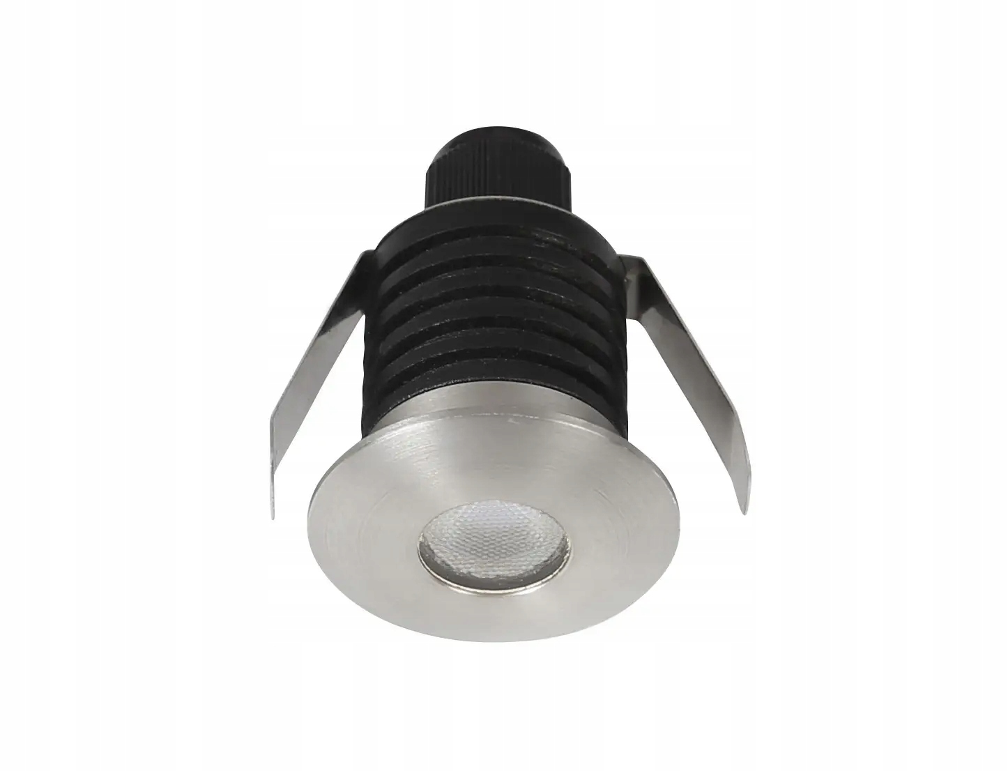 Nova Luce venkovní zapuštěné svítidlo do země Bang nikl satén hliník Led 1W