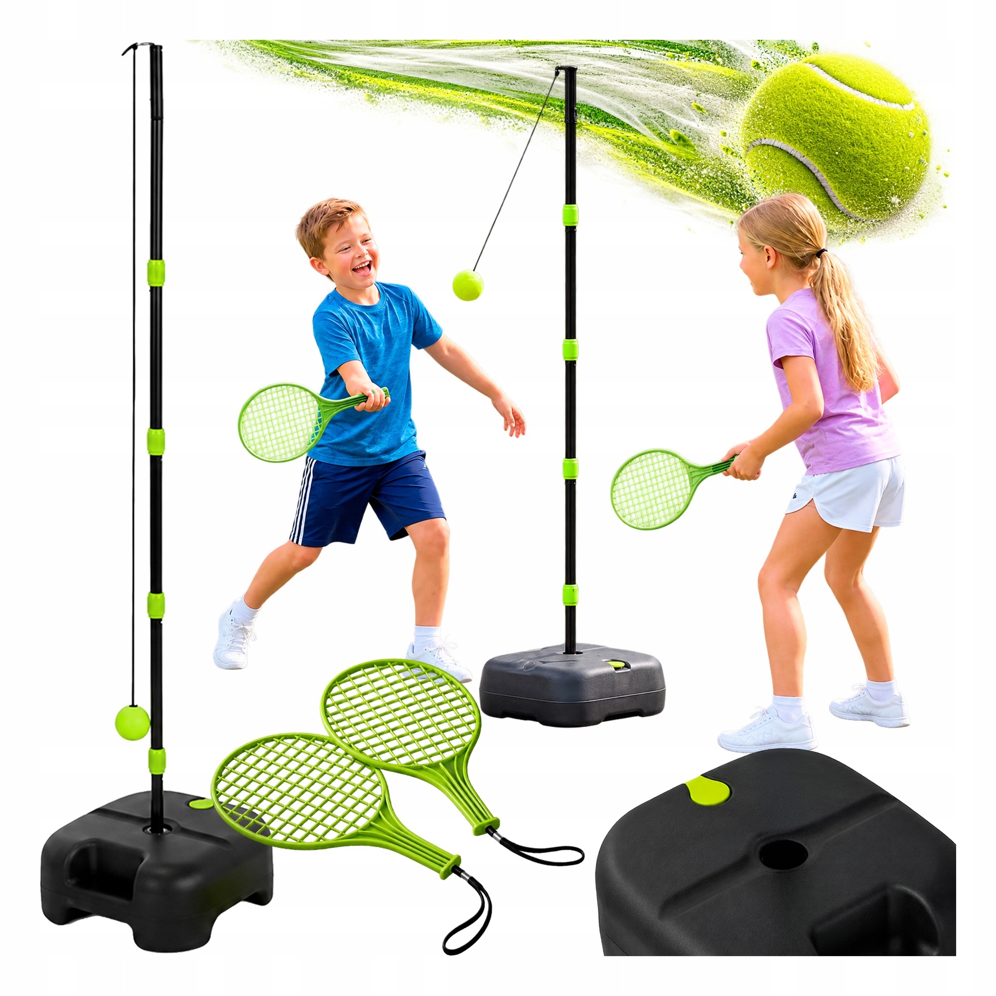 Sada Speedballu Pro Výuku Tenisu, Badmintonový Sloupek, Paletky