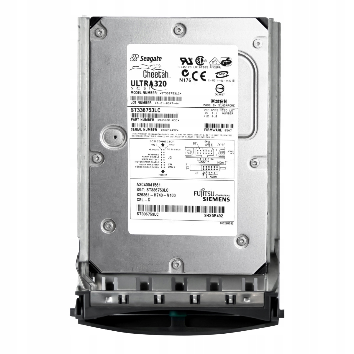 Fujitsu A3C40041561 36GB 15K Scsi 3.5'' ST336753LC