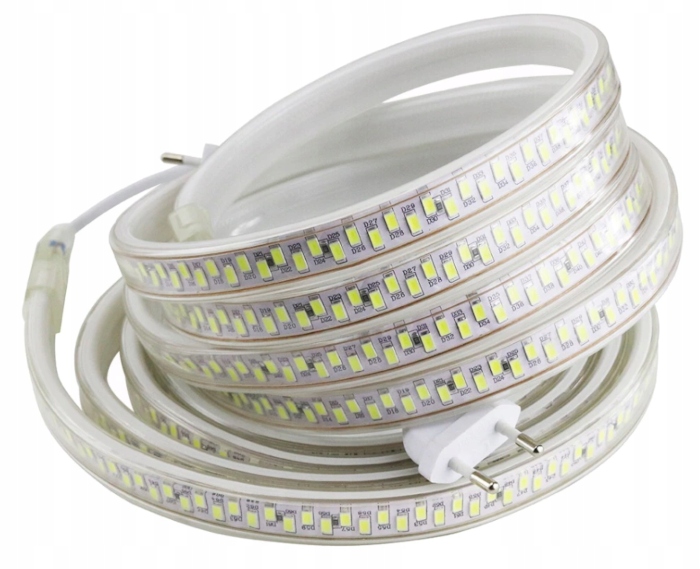 5630 Zestaw taśma wodoodporna 180 LED/m 45m zimna 230V IP67