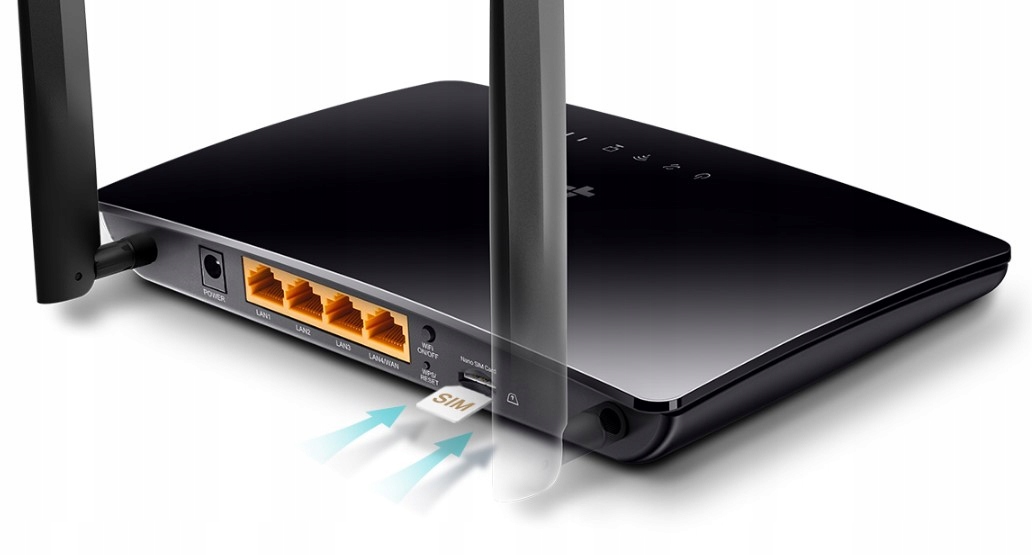 Dvoupásmový Router Na Sim Kartu TP-Link Archer MR400 4G Lte AC1200 Lan/wan